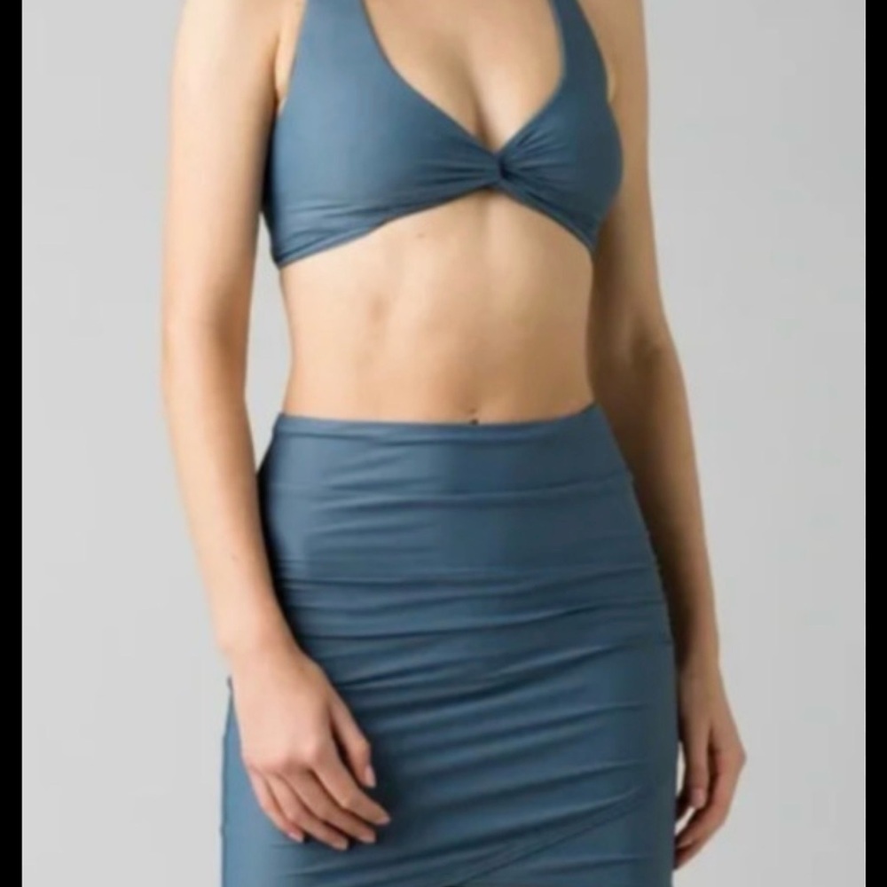 Prana women’s Brigi nickel pencil swim skirt size medium NWT